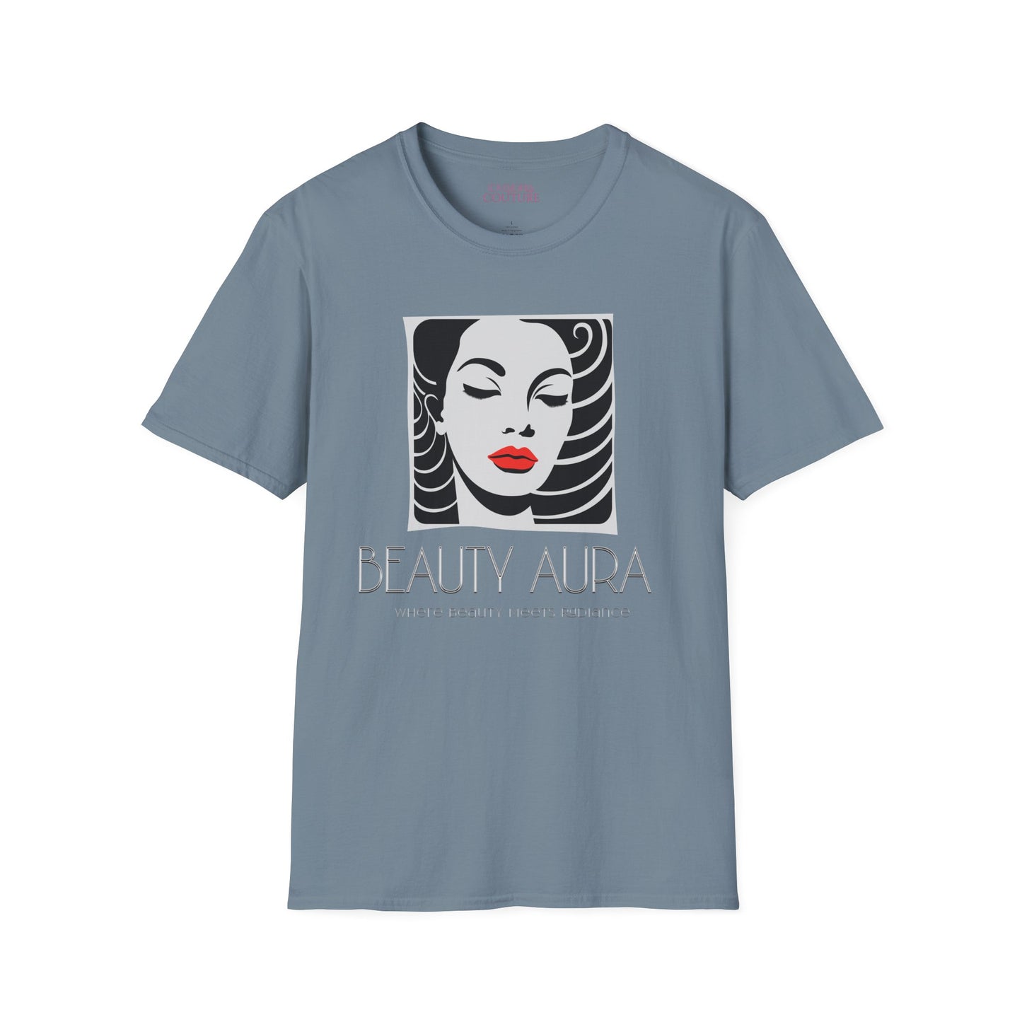 Unisex Softstyle T-Shirt with Beauty Aura Design