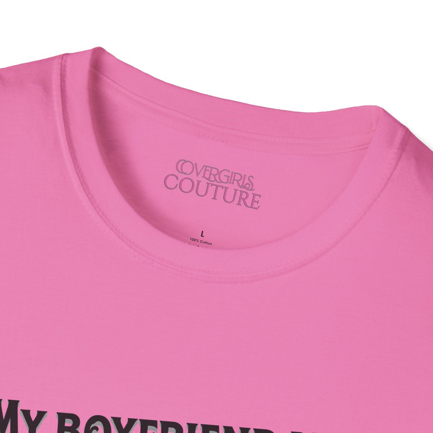 Unisex Softstyle T-Shirt - 'My Boyfriend Is Literally On Stage' Graphic Tee, Concert Fan Shirt, Gift for Music Lovers, Casual Everyday [...]