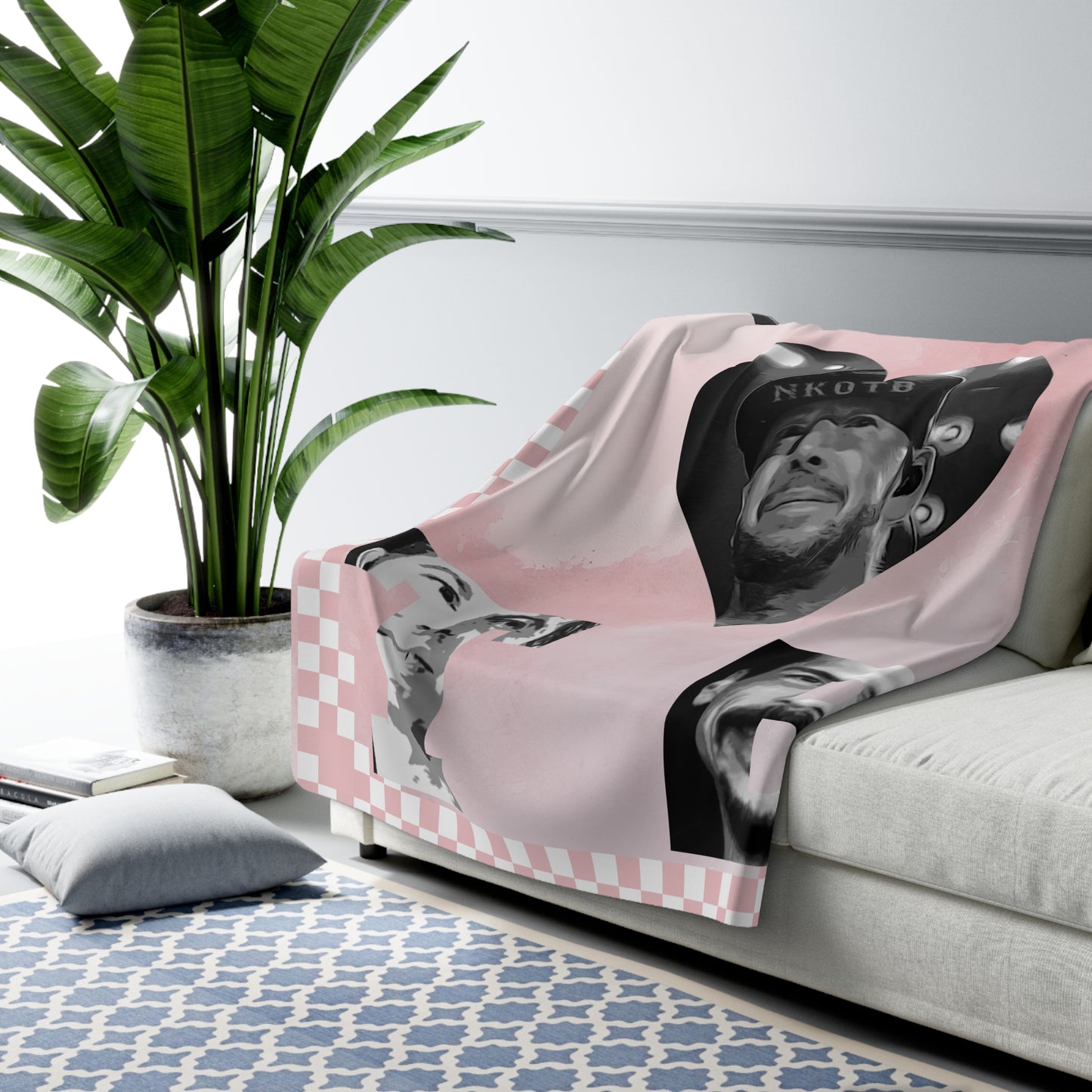 NKOTB Tribute Sherpa Fleece Blanket