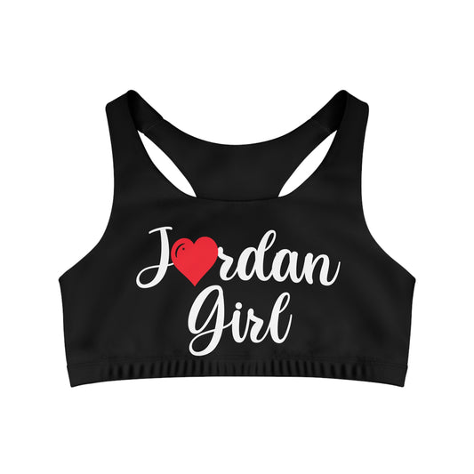 Jordan Black Seamless Sports Bra