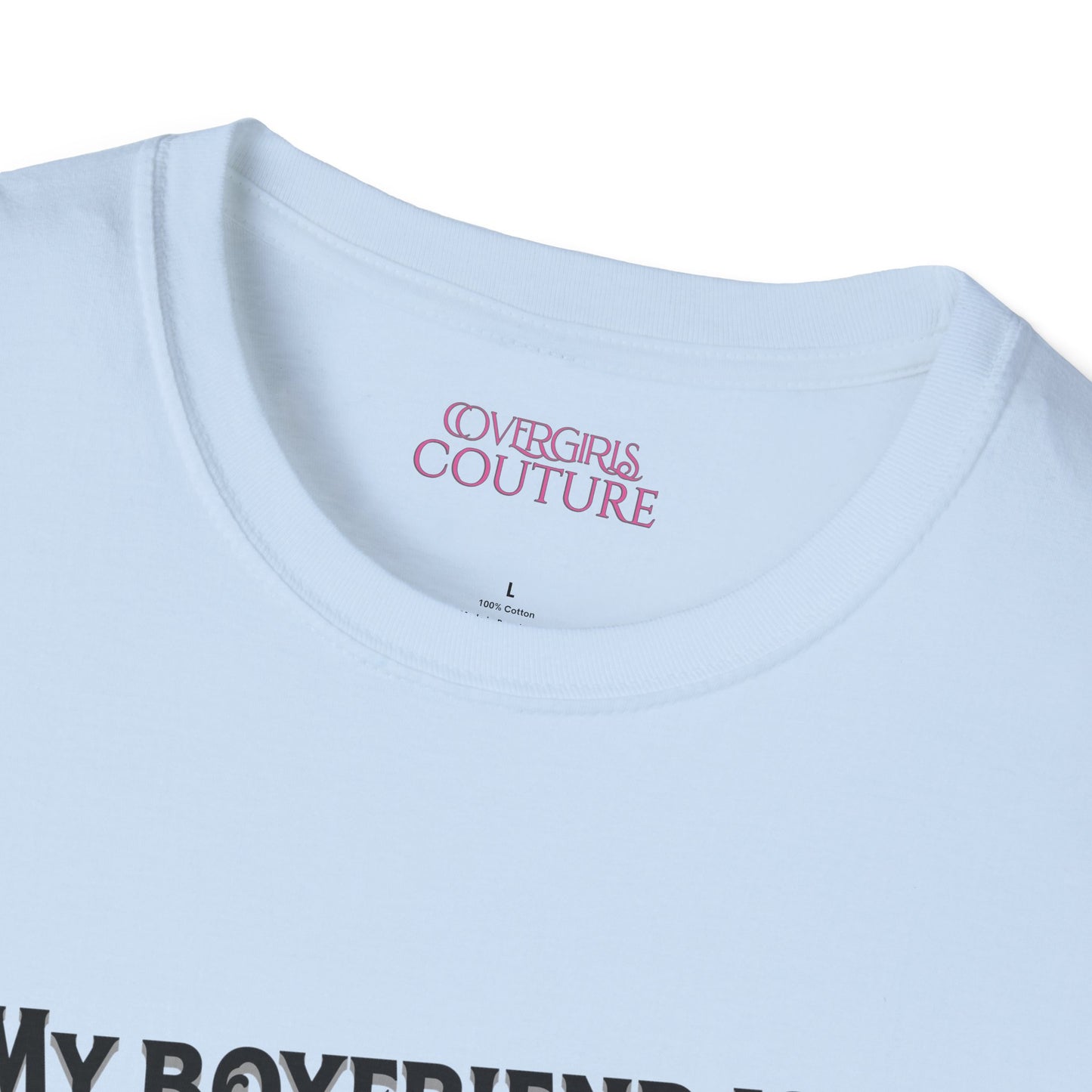Unisex Softstyle T-Shirt - 'My Boyfriend Is Literally On Stage' Graphic Tee, Concert Fan Shirt, Gift for Music Lovers, Casual Everyday [...]