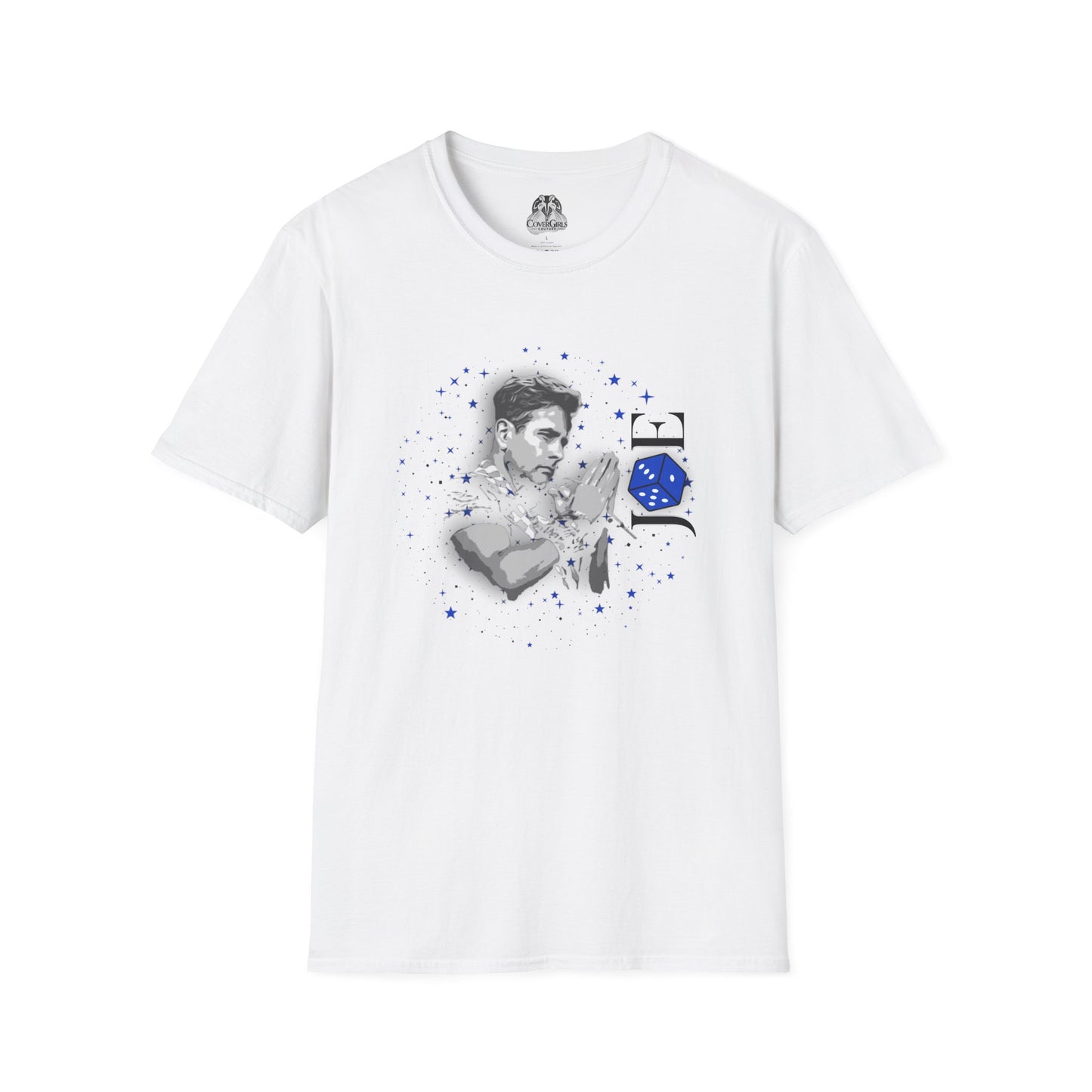 Joe Starburst White Unisex Softstyle T-Shirt