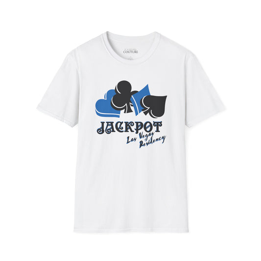 "BLUE" Jackpot Unisex Softstyle T-Shirt