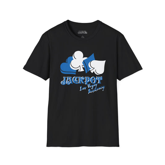"BLUE" Jackpot Unisex Softstyle T-Shirt