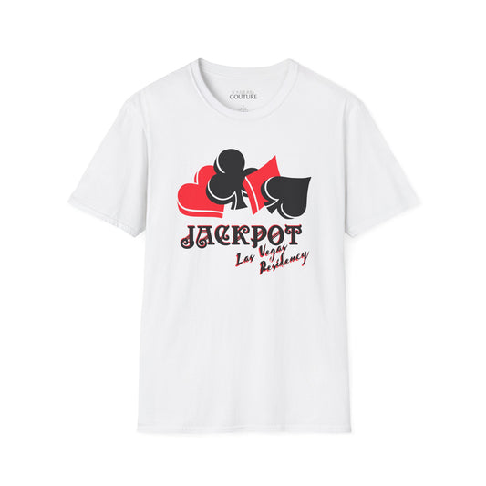 "RED" Jackpot Graphic T-Shirt - Unisex Softstyle Tee