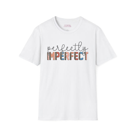 Perfectly Imperfect Unisex Softstyle T-Shirt,