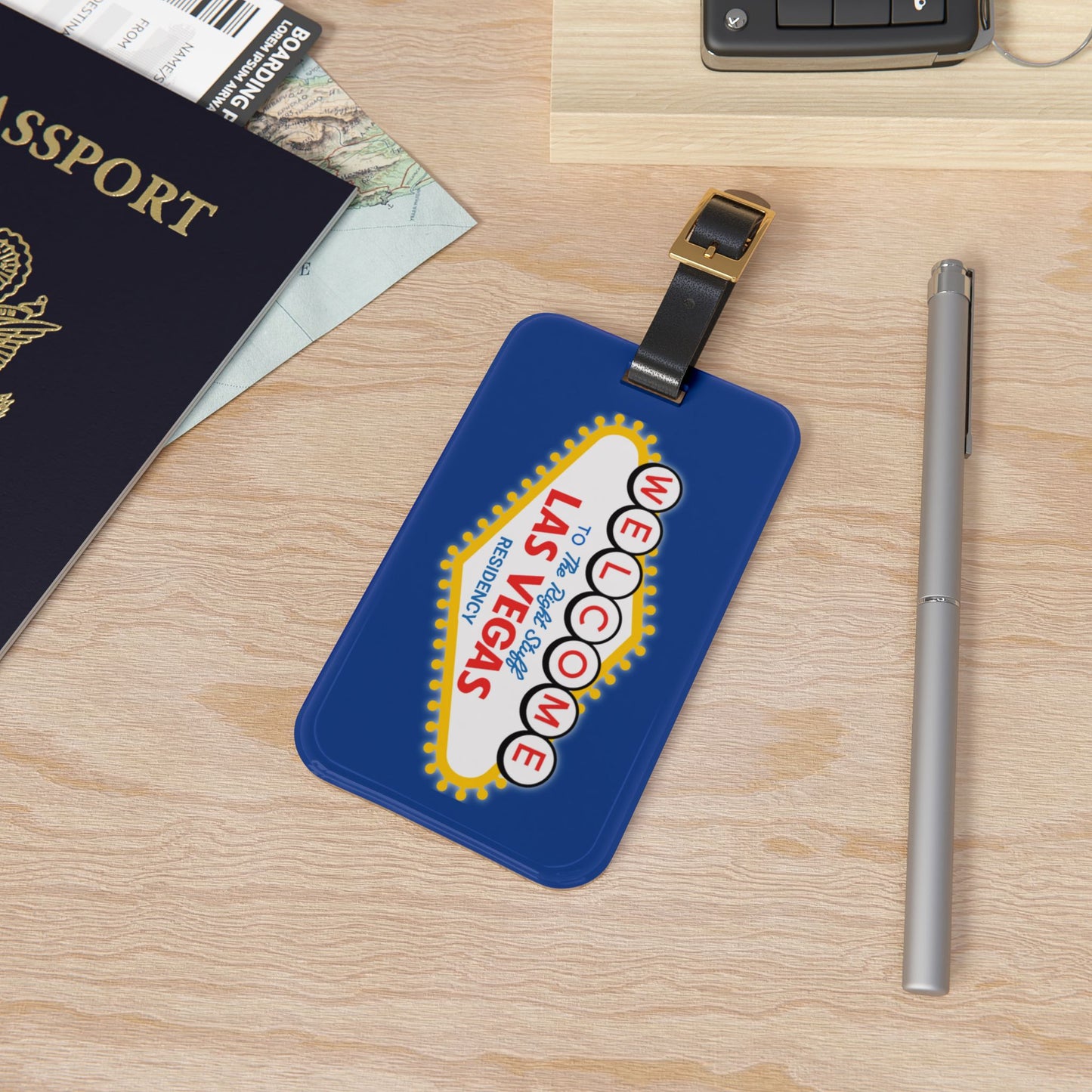 Luggage Tag - Blue