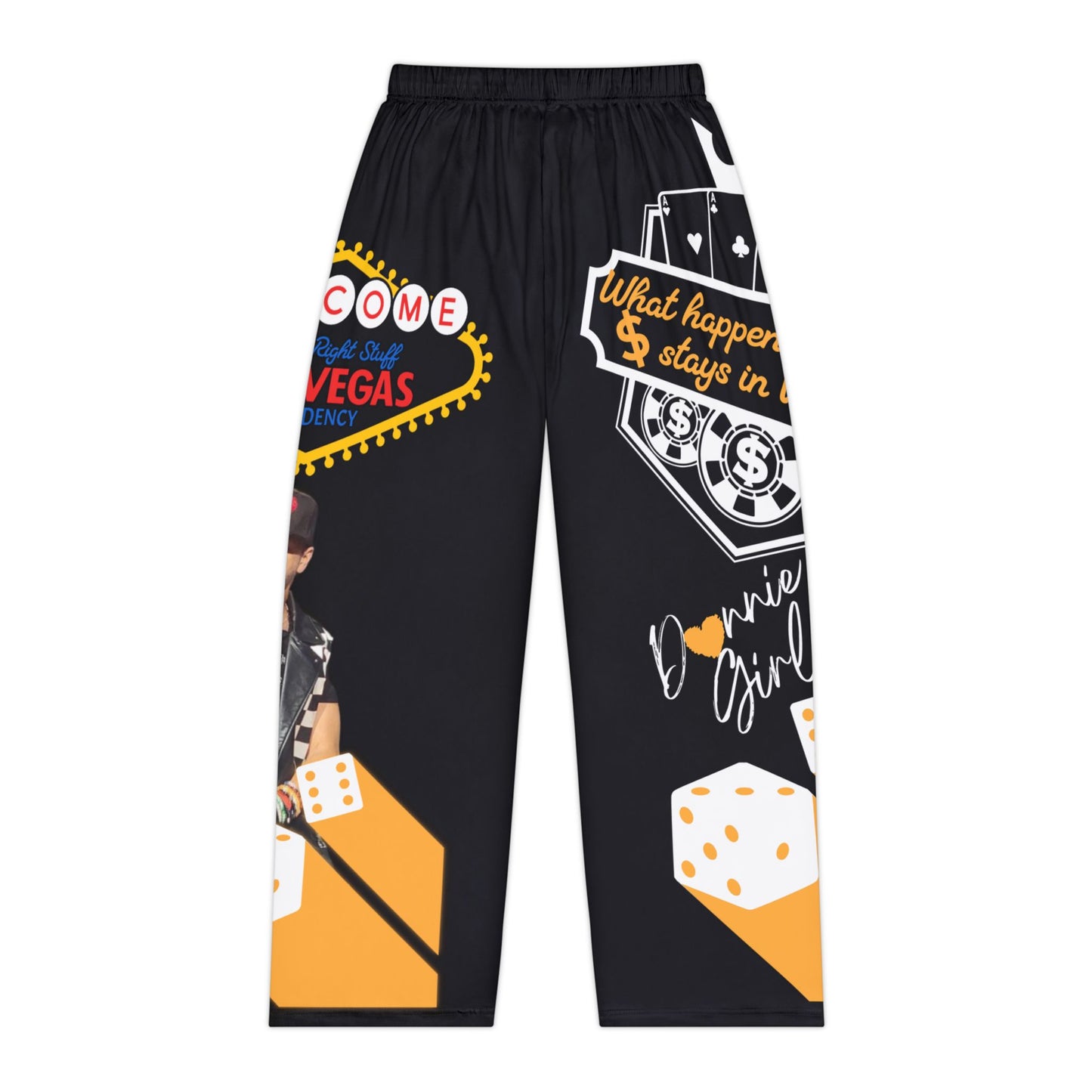 Donnie's Women's Black Pajama Pants