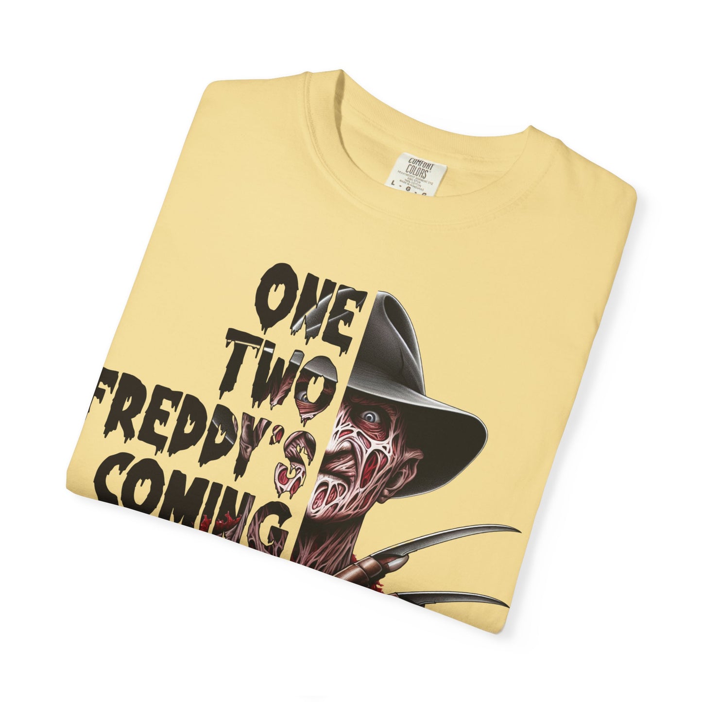Freddy Krueger Graphic T-Shirt, Halloween Shirt, Horror Movie Tee, Gift for Horror Fans, Unisex Casual Wear, Spooky Apparel
