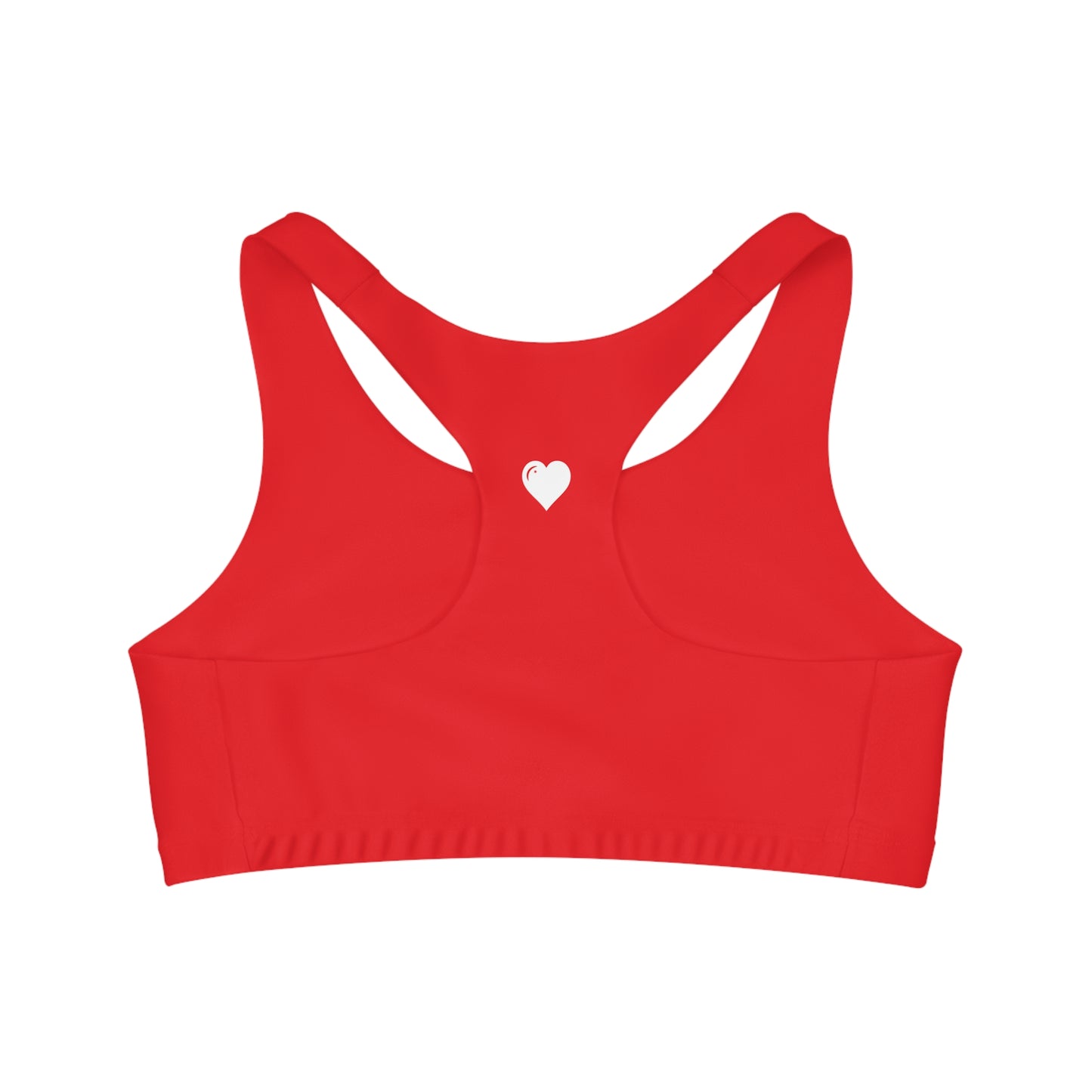 Jordan Red Seamless Sports Bra