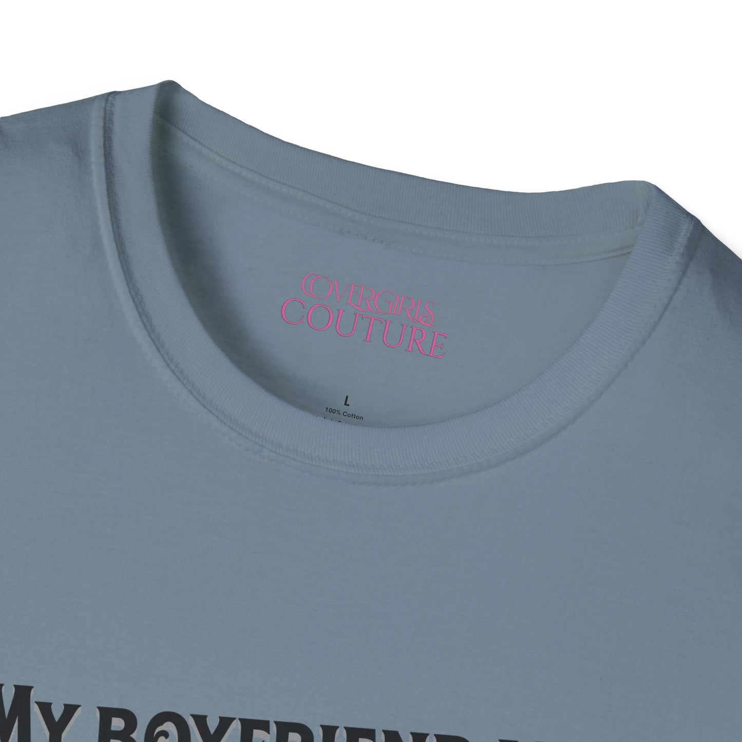 Unisex Softstyle T-Shirt - 'My Boyfriend Is Literally On Stage' Graphic Tee, Concert Fan Shirt, Gift for Music Lovers, Casual Everyday [...]