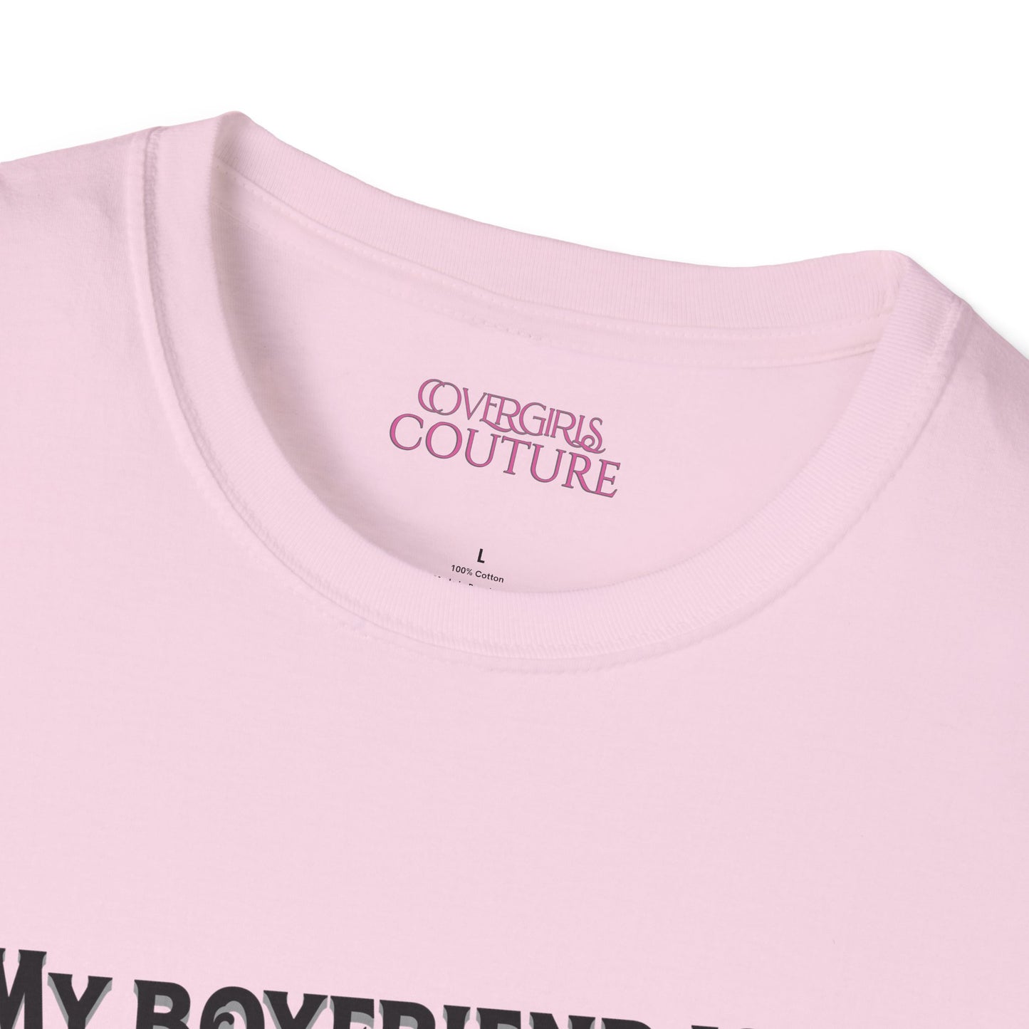 Unisex Softstyle T-Shirt - 'My Boyfriend Is Literally On Stage' Graphic Tee, Concert Fan Shirt, Gift for Music Lovers, Casual Everyday [...]