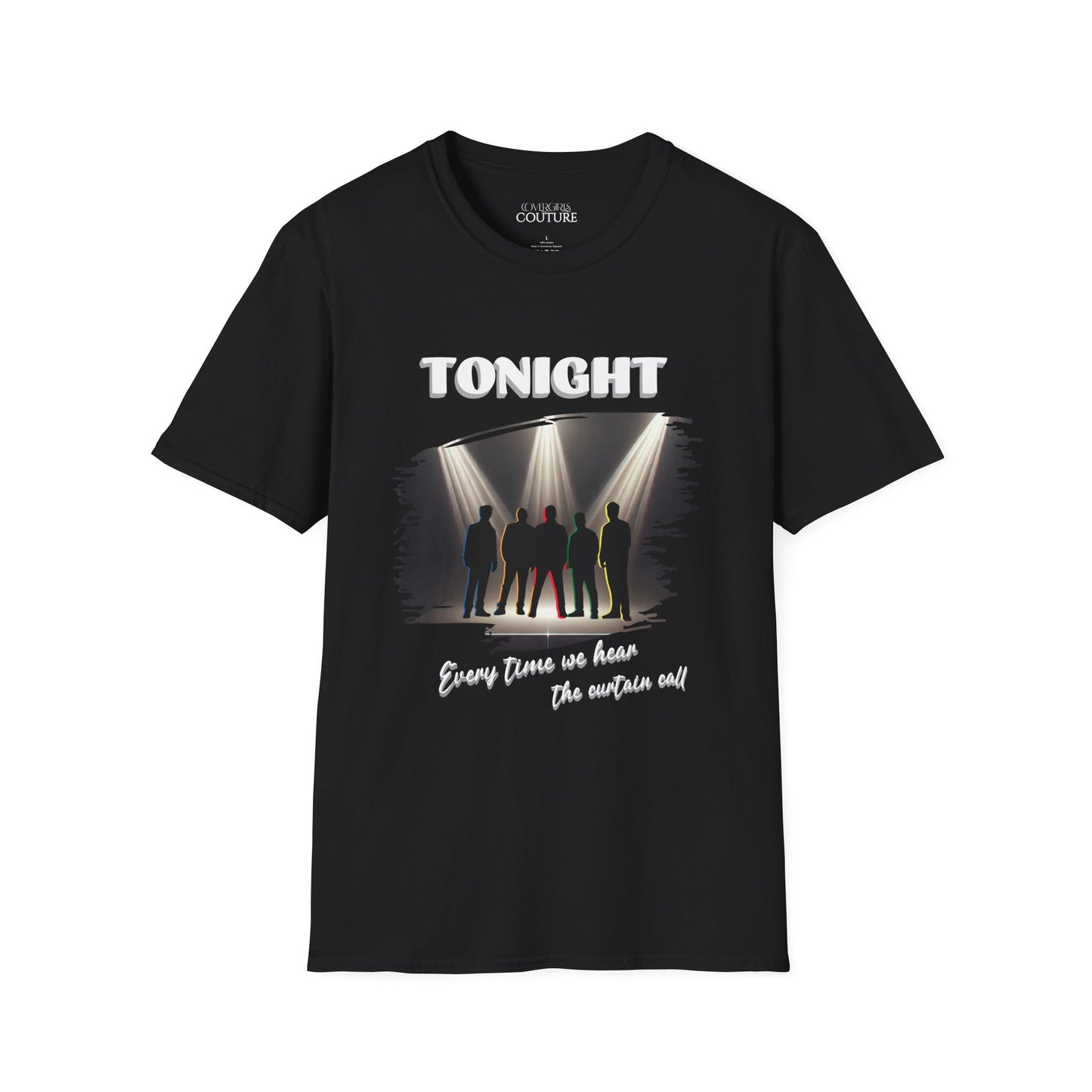 Tonight Concert Vibes Unisex Softstyle T-Shirt - Every Time We Hear the Curtain Call