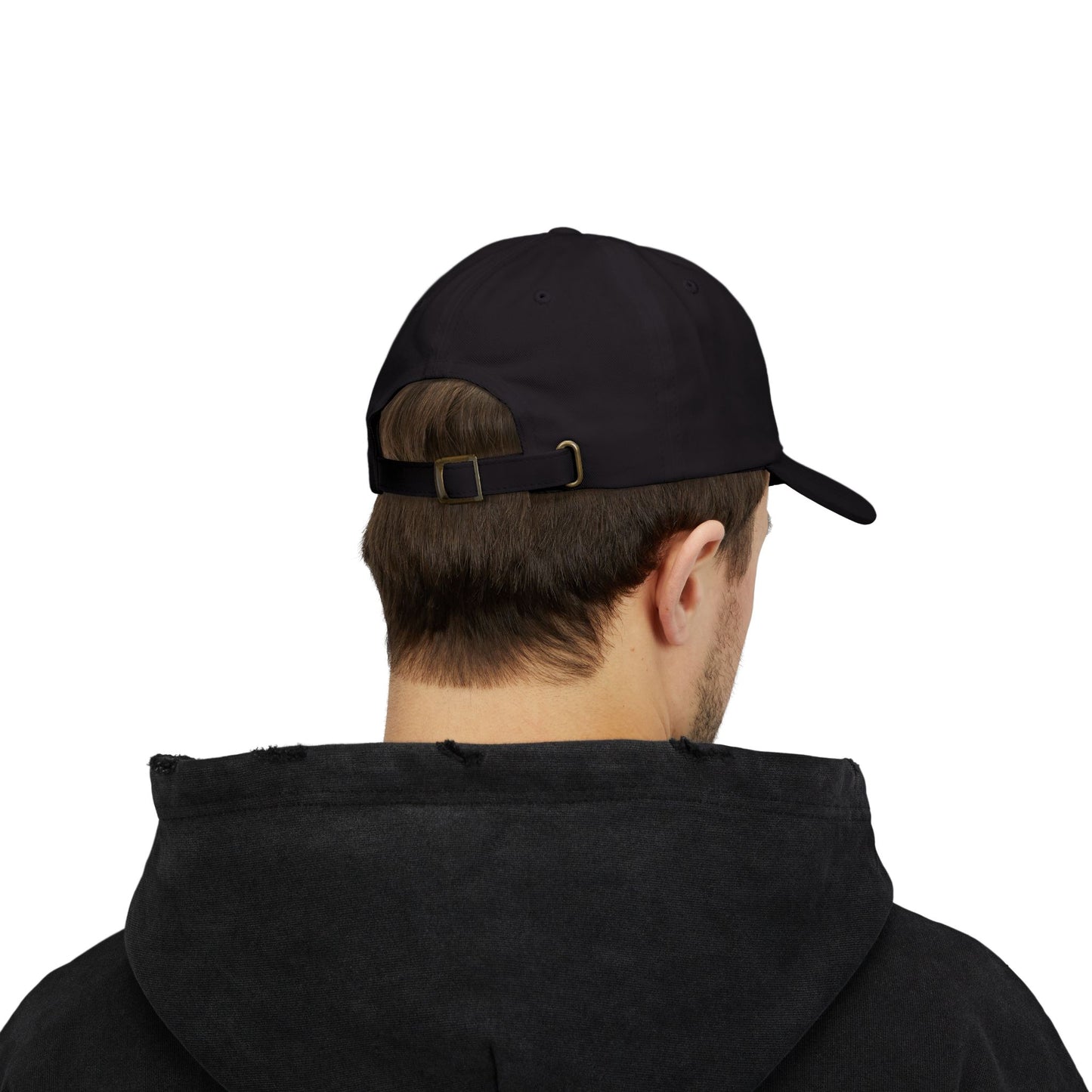 Embroidered Black Classic Cap - Dice