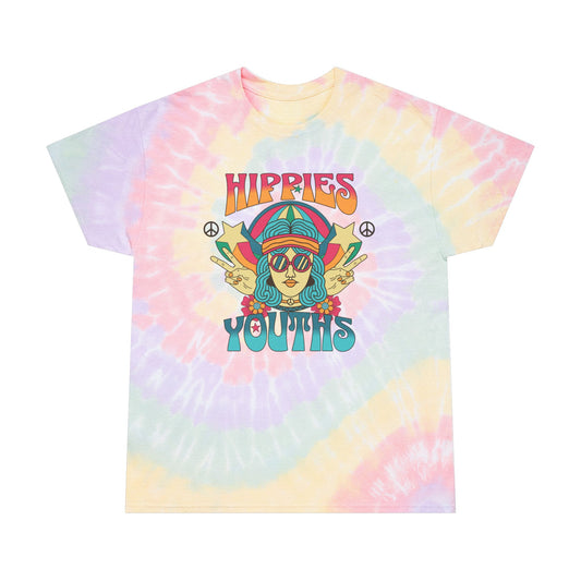 Hippie Tie-Dye Tee Retro Spiral T-Shirt