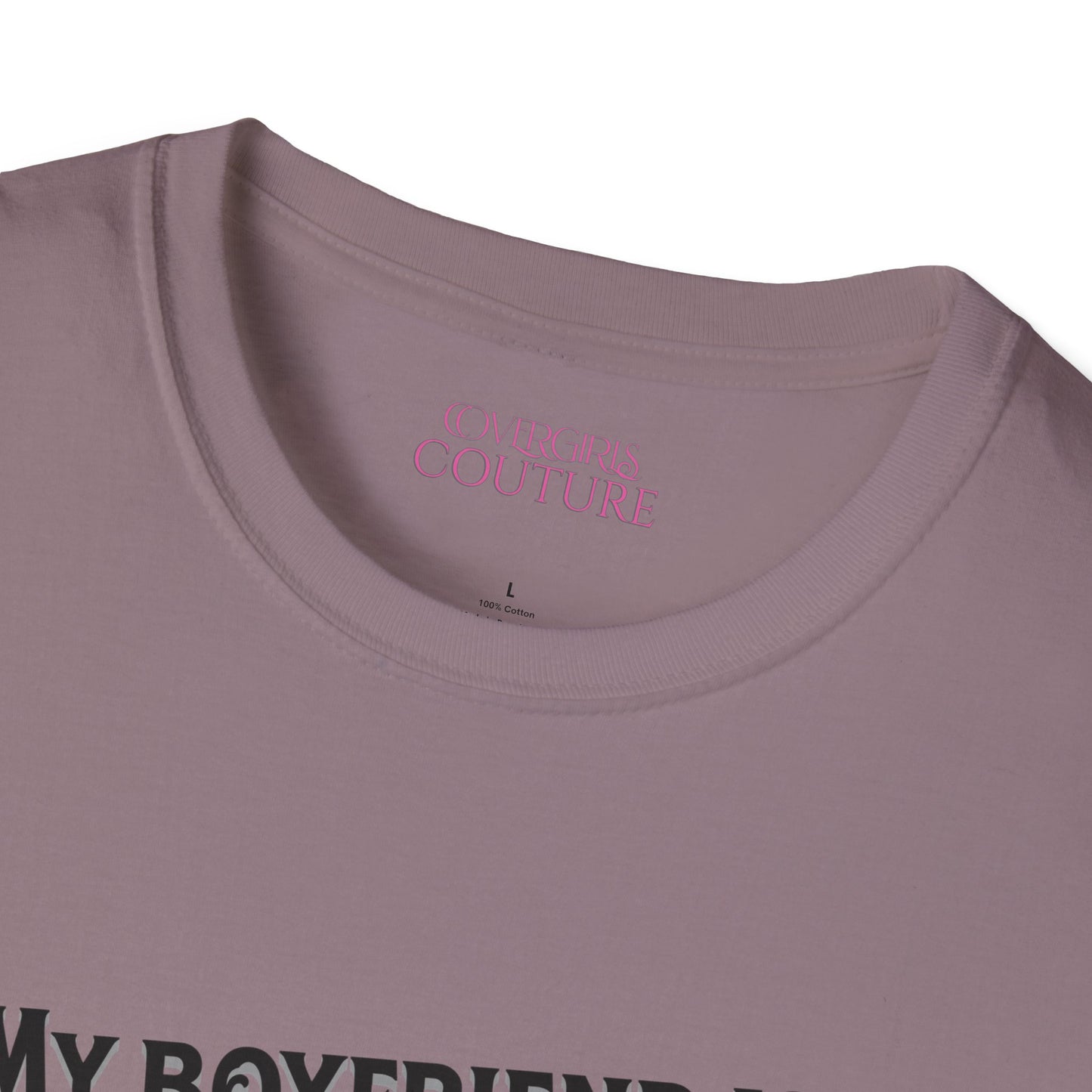Unisex Softstyle T-Shirt - 'My Boyfriend Is Literally On Stage' Graphic Tee, Concert Fan Shirt, Gift for Music Lovers, Casual Everyday [...]