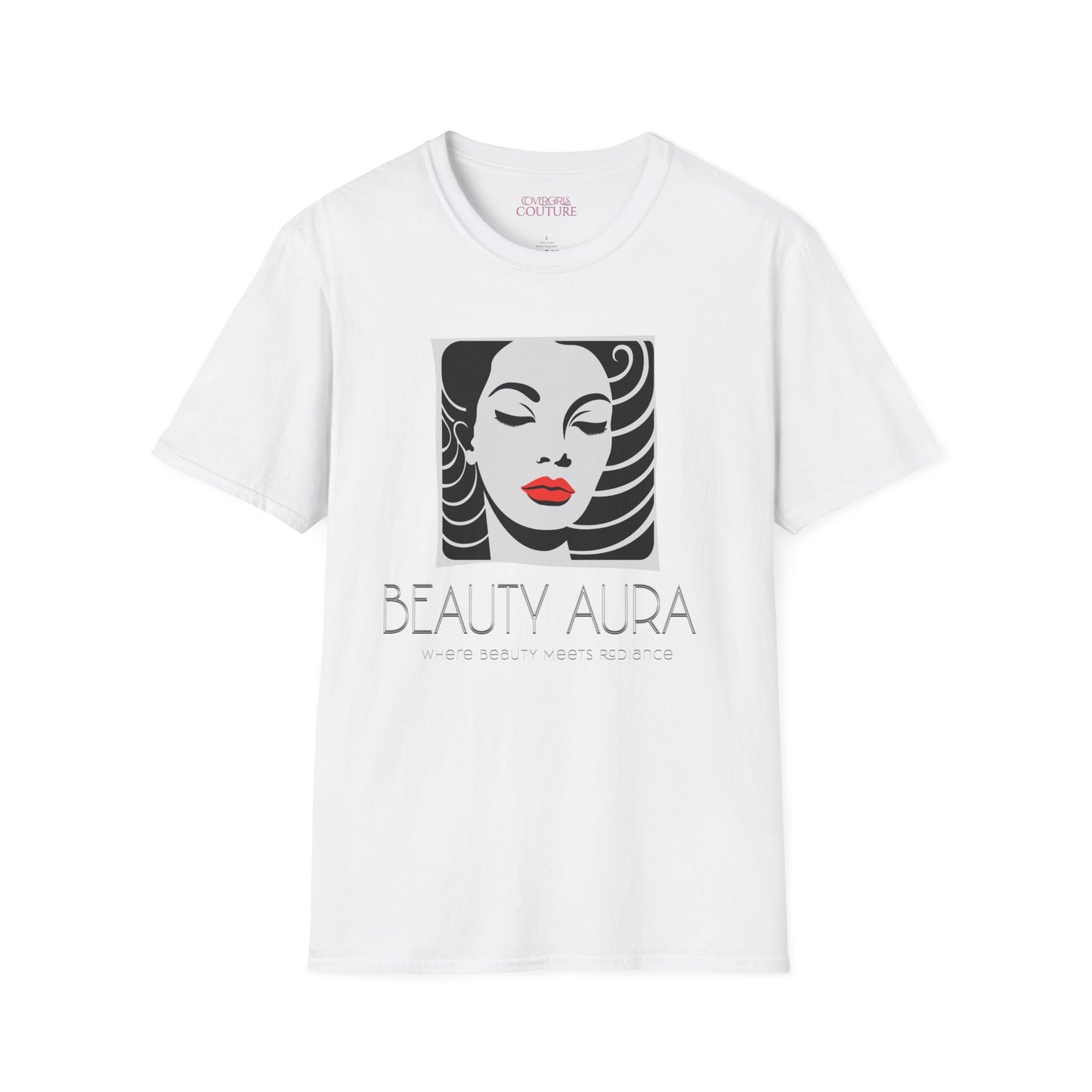 Unisex Softstyle T-Shirt with Beauty Aura Design