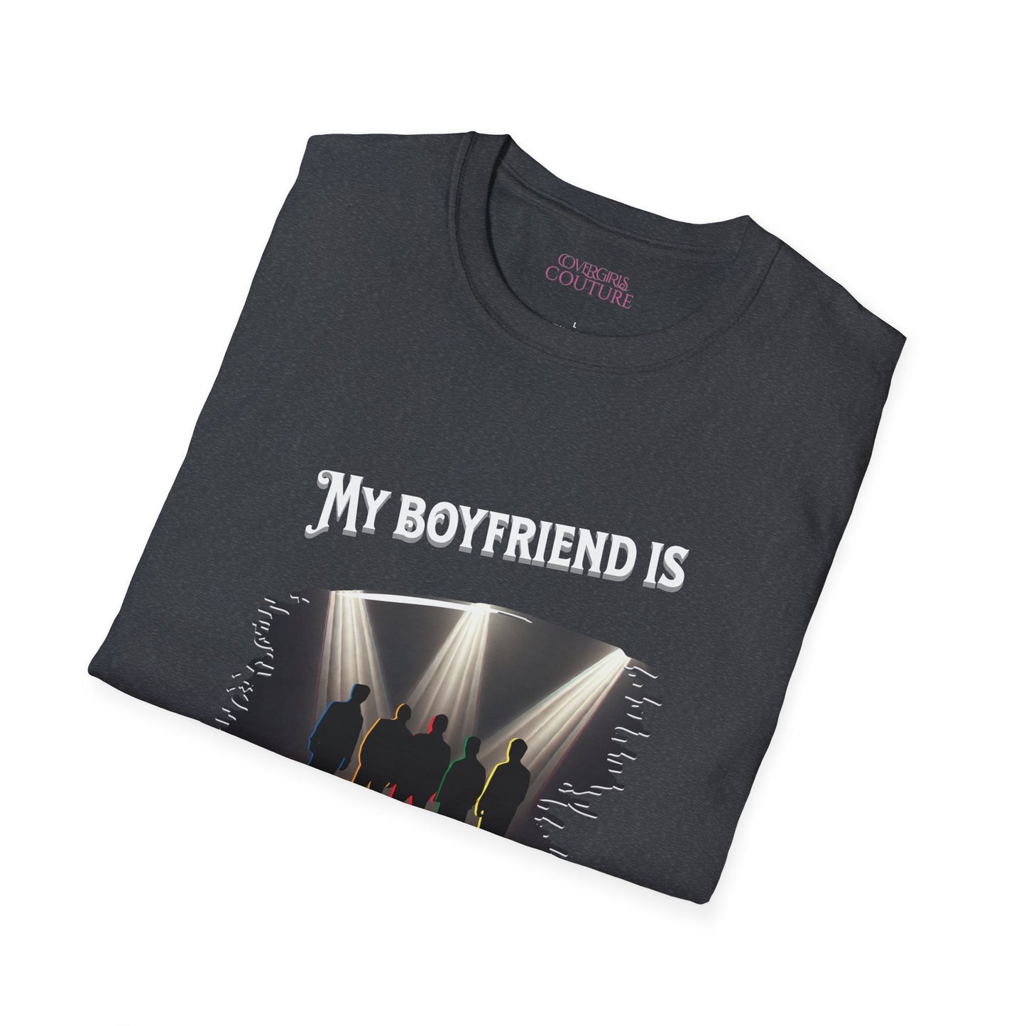 Boyfriend Concert T-Shirt, Unisex Softstyle Tee, Concert Apparel, Music Lover Gift, Stage Fan Shirt, Birthday Gift for Her, Casual Wear