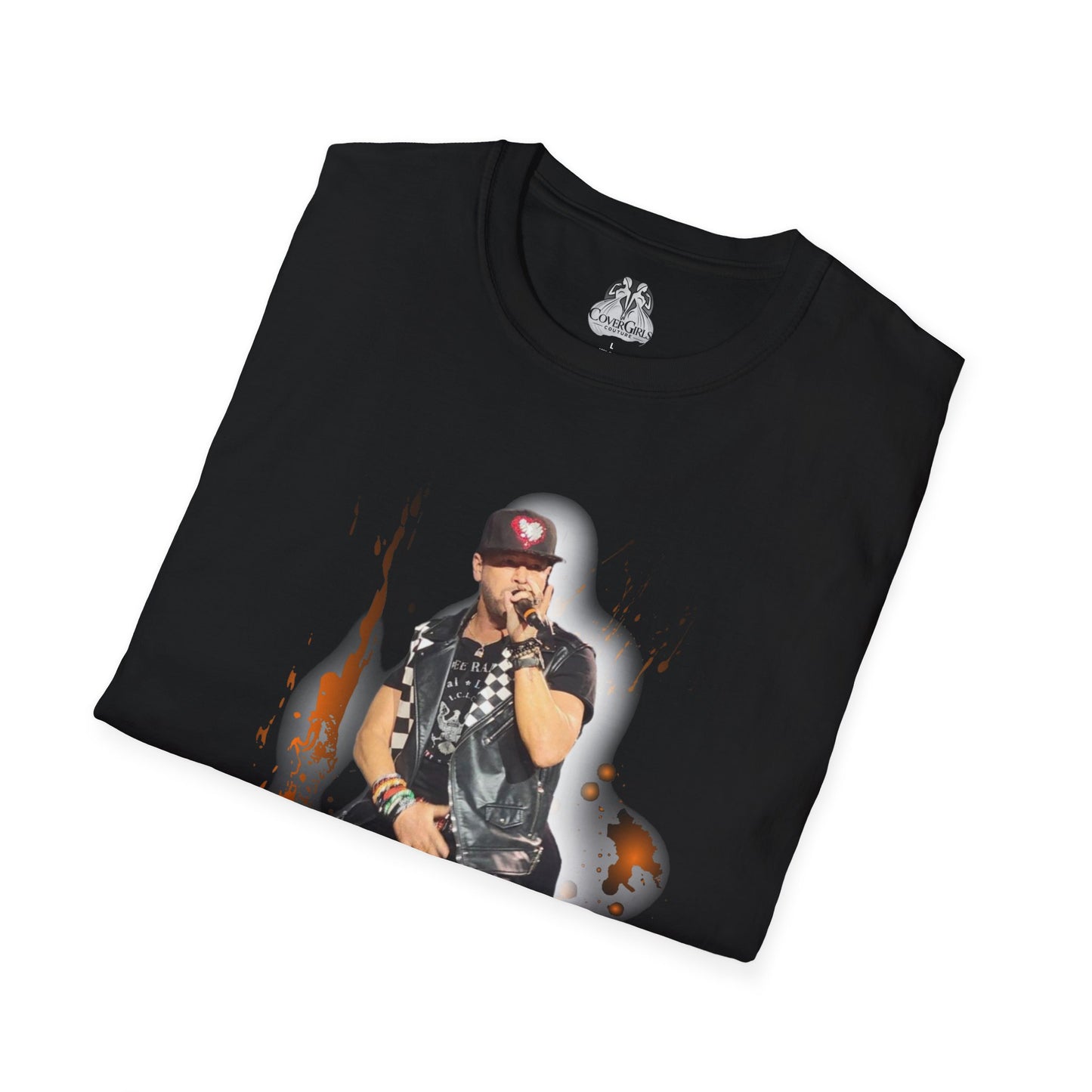 Donnie Splatter Black Unisex Softstyle T-Shirt Donnie Splatter Black