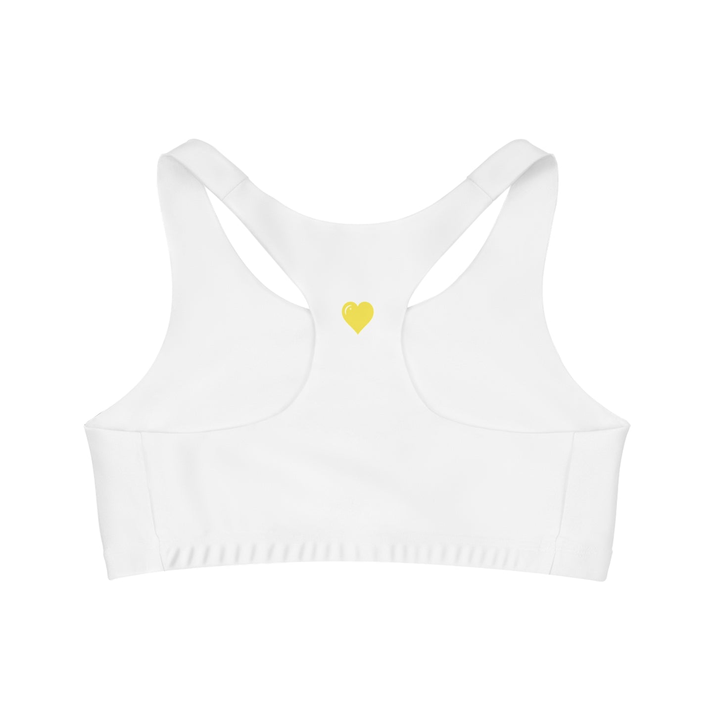 Jon Yellow Seamless Sports Bra