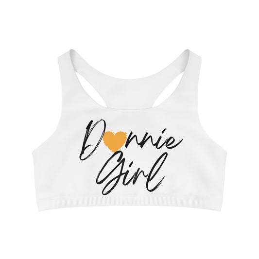 Donnie White Seamless Sports Bra