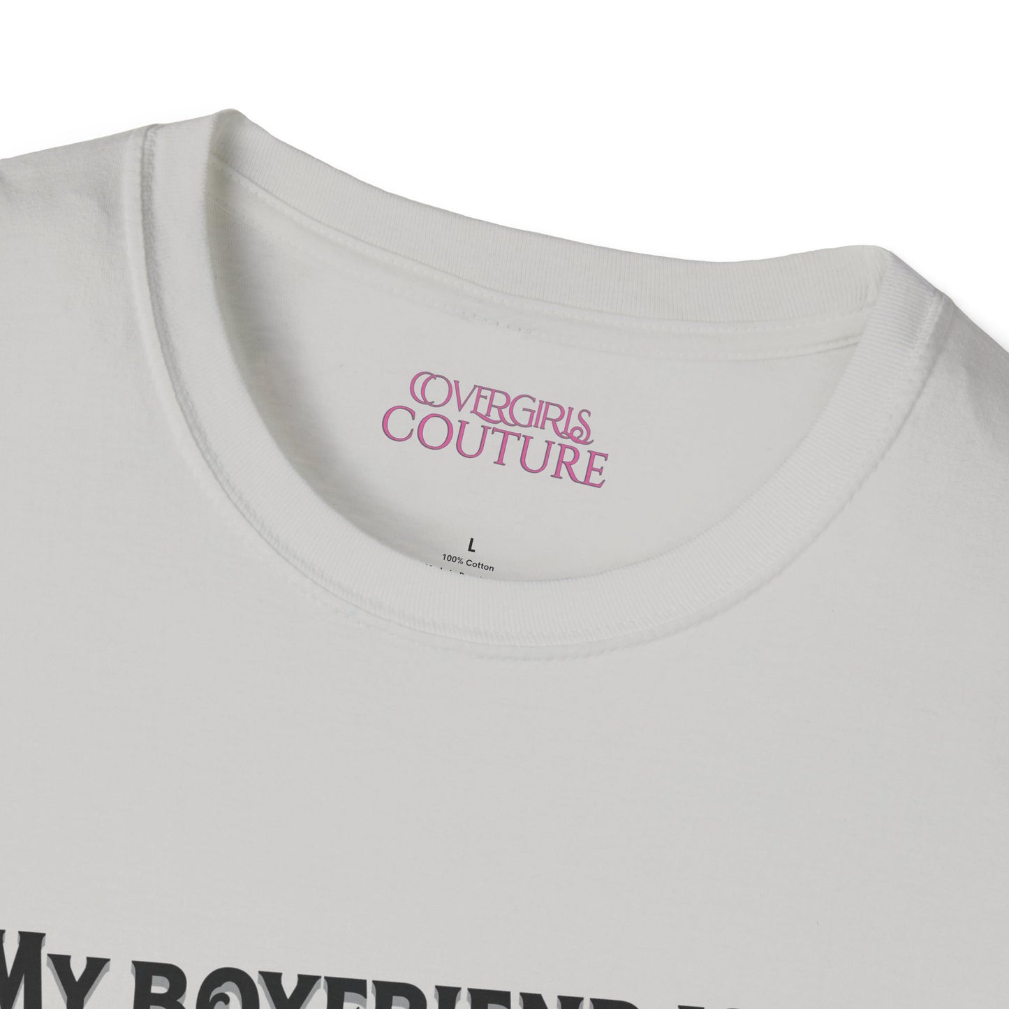 Unisex Softstyle T-Shirt - 'My Boyfriend Is Literally On Stage' Graphic Tee, Concert Fan Shirt, Gift for Music Lovers, Casual Everyday [...]