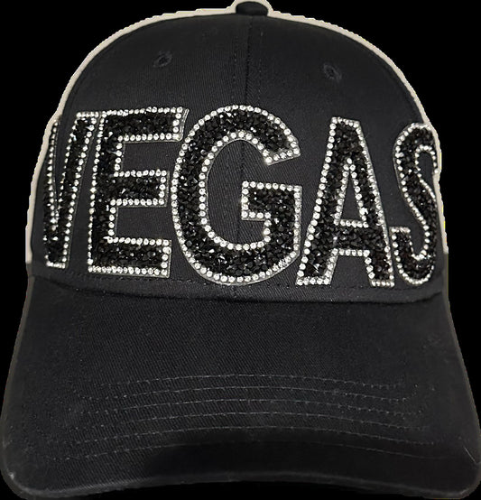 Blinged VEGAS hats